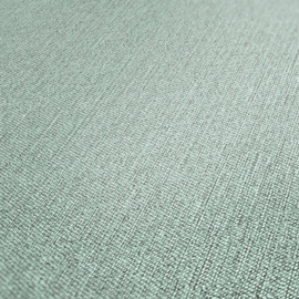 BLAUW GROEN LINNENLOOK BEHANG - AS Creation Attractive 2 363783