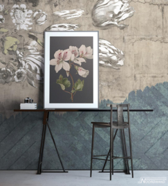 Fotobehang WALLFLOWER (M) - Vanilla Lime Wallpaper Mural 014116