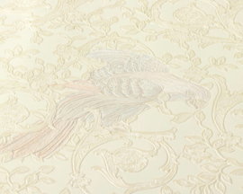 KLASSIEK VOGEL BEHANG - Goud Creme - AS Creation Versace 4