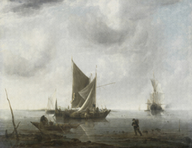 ANCHORED SHIPS 8002 FOTOBEHANG - Dutch Painted Memories