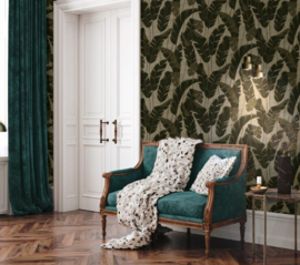 GROTE STRELITZIA BLADEREN BEHANG - AS Creation Jade 2 395024
