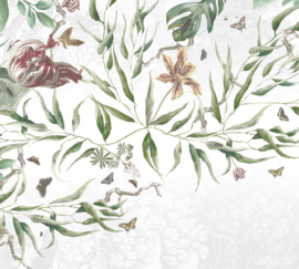 Fotobehang BIODIVERSITY (M) - Vanilla Lime Wallpaper Mural 014300