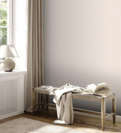 CREME/BEIGE LINNENLOOK BEHANG - AS Creation Jade 2 390394