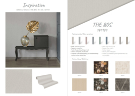 TAUPE ZIJDELOOK STREPEN BEHANG - AS Creation The Battle of Style 380983