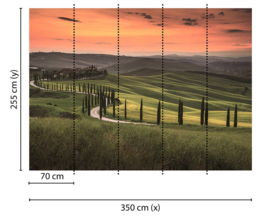 LANDSCHAP TOSCANE FOTOBEHANG - AS Creation DesignWalls DD118652