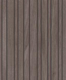 BRUIN/GRIJZE HOUTEN PLANKEN BEHANG - BN Wallcoverings Imagine Moods 221004