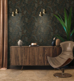 GROTE STRELITZIA BLADEREN BEHANG - AS Creation Jade 2 395023