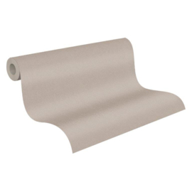 BEIGE BRUIN MAT STRUCTUUR BEHANG - AS Creation Jade 2 375552