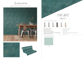 GROEN GOUD BETONLOOK BEHANG - AS Creation The Battle of Style 388235