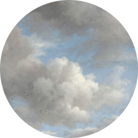 Behangcirkel Golden Age Clouds "Jacob van Ruisdael (1650-1682)" - KEK Amsterdam Wonderwalls CK-007