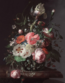Behangpaneel​ Golden Age Flowers "Rachel Ruysch (1716)" - KEK Amsterdam Wonderwalls PA-005