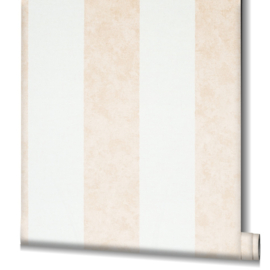 WIT ROZE/BEIGE STREPEN BEHANG - Noordwand Shades Iconic 34407