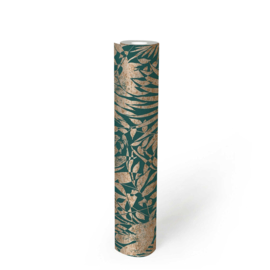 GOUD GROENE BLADEREN BEHANG - AS Creation The Battle of Style 388311