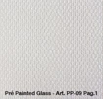 Glasweefsel Pré-Painted Glass - Intervos PP09 - per strekkende meter