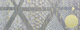 Fotobehang GEOMETRIC (M) - Vanilla Lime Wallpaper Mural 014308