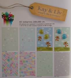 GALAXY GREY FOTOBEHANG - Kidswalls Kay & Liv INK7032​​