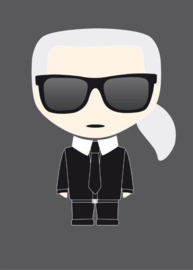 KARL LAGERFELD IKONIK FOTOBEHANG - AS Creation Karl Lagerfeld DD120249