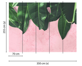 BANANENBLADEREN FOTOBEHANG - AS Creation DesignWalls DD118544