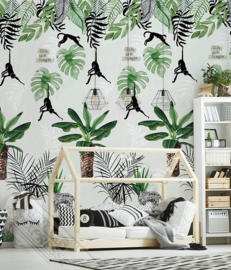 LIFE IS A JUNGLE FOTOBEHANG - KidsWalls Abby & Bryan INK7232 ✿✿✿