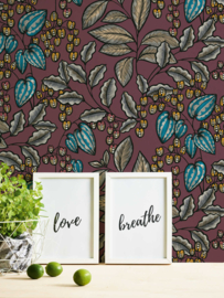 SCANDINAVISCHE LOOK BLADEREN BEHANG - Architects Floral Impression 377546