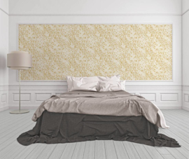 KLASSIEK BLOEMETJES BEHANG - Geel Beige - AS Creation Versace 4