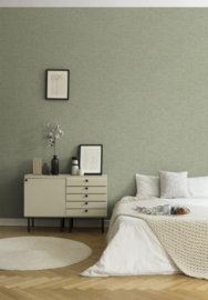 LICHT GROEN USED-LOOK BEHANG - AS Creation Jade 2 395037