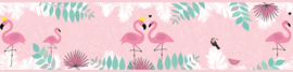 VERLIEFDE FLAMINGO BEHANGRAND - AS Creation Lovely Kids 403758