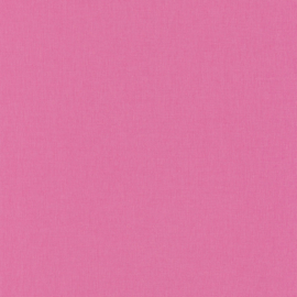 ZUURSTOK ROZE LINNENLOOK BEHANG - Caselio Linen 68524112