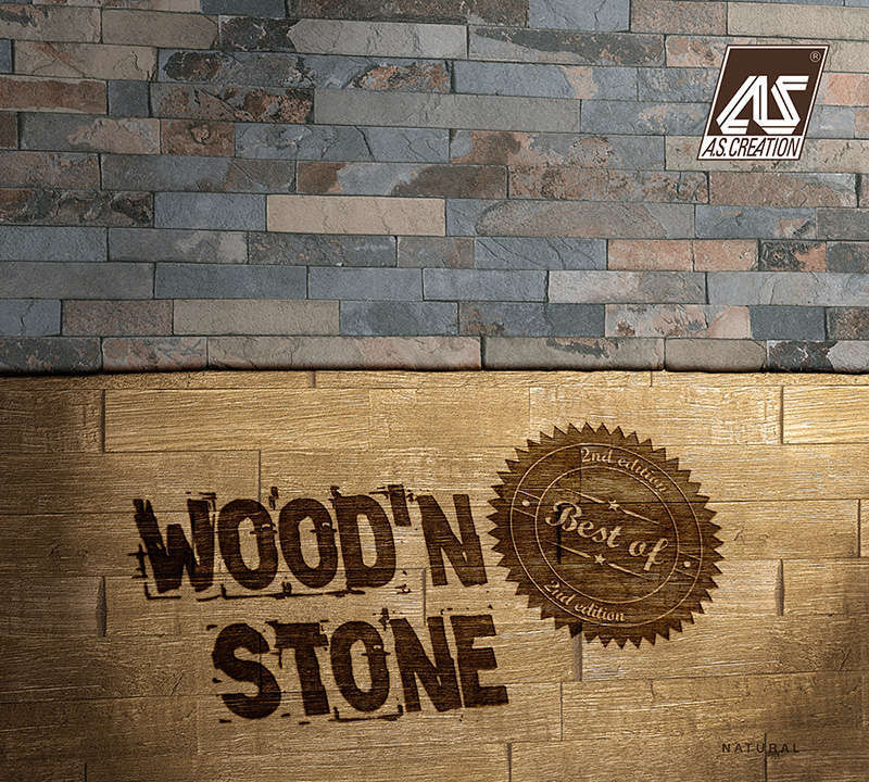 AS Creation Best of Wood 'n Stone 2 Behangcollectie​