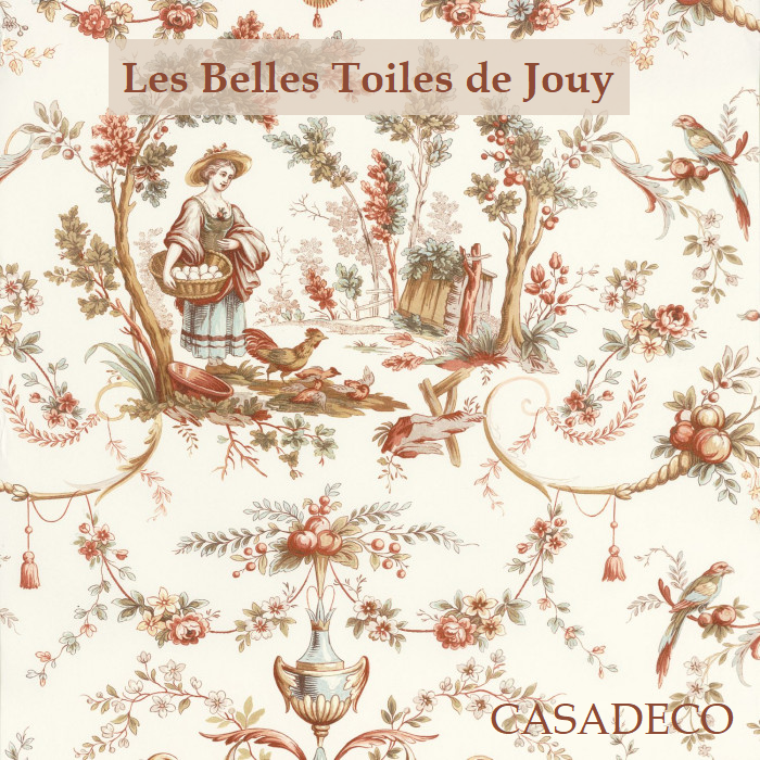 Casadeco Les Belles Toiles de Jouy Behangcollectie