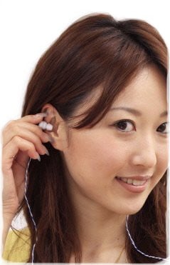 in ear