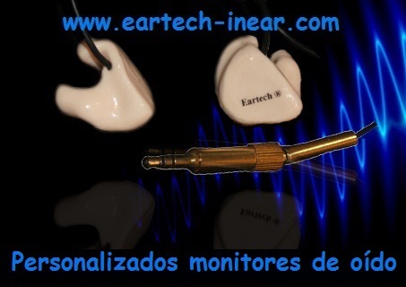 personalizados monitores de oído Santander