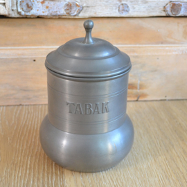 Tabakspot van tin