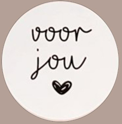 Sticker Voor jou