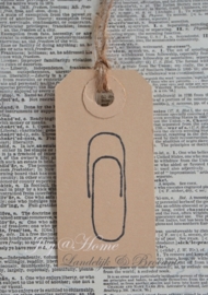 Label paperclip in 10 kleuren