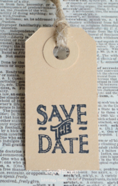 Label Save the Date in 10 kleuren