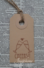 Label Cheers in 10 kleuren