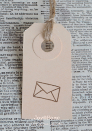 Label envelopje in 10 kleuren