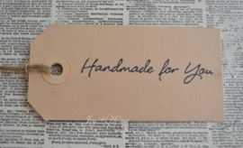 Label Handmade for you in 10 kleuren