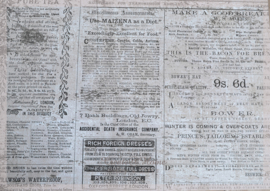 Vintage krantenknipsels A4