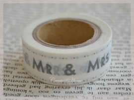 Deco tape Mr & Mrs