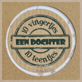 Sticker kraft Een dochter