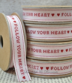 Spoel met lint, Follow your heart