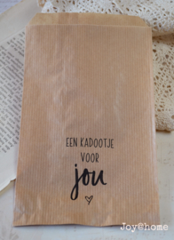 Cadeauzakje Een kadootje voor jou ♡