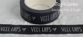 Deco tape Veel liefs