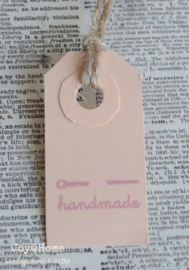 Label Handmade naald in 10 kleuren