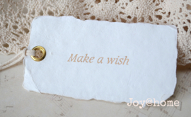 Label, Make a wish