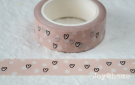 Deco tape hartjes & stippen