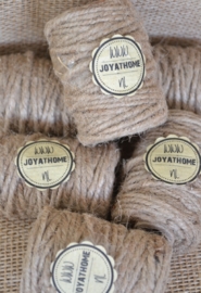 Jute touw 3 draads 50 gram