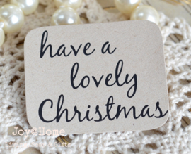 Sticker kraft have a lovely Christmas